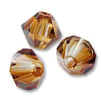 Swarovski 5301 Crystal Copper 8mm Per Stuk LIMITED - 1