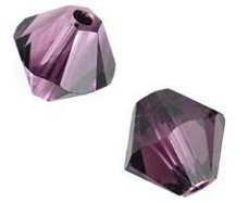 Swarovski 5328 Amethyst Blend 8mm Per Stuk