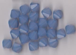 Swarovski 5328 Air Blue Opal 8mm Per Stuk - 1