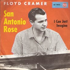 Floyd Cramer -  San Antionio Rose -  C&W -  vinylsingle