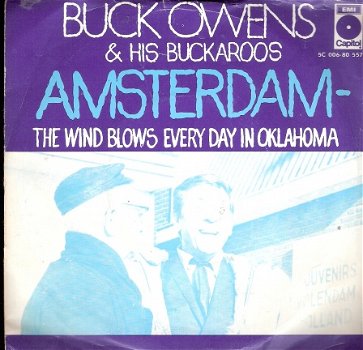 Buck Owens and his The Buckaroos - Amsterdam - C&W - vinylsingle - 1