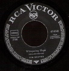 Jim Reeves -  Whispering Hope  -  C&W -  vinylsingle