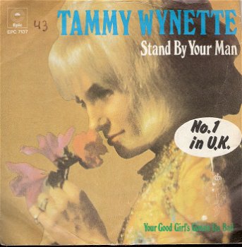 •Tammy Wynette - Stand By Your Man - C&W - vinylsingle - 0