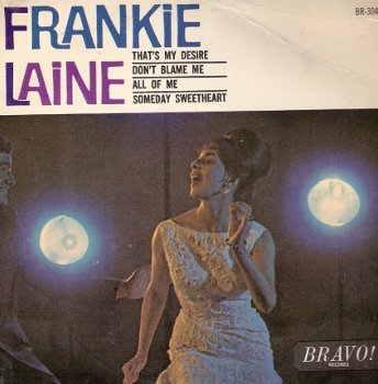 Frankie Laine - EP That's My Desire -(Don't Blame Me ea) vinyl EP C&W - 1