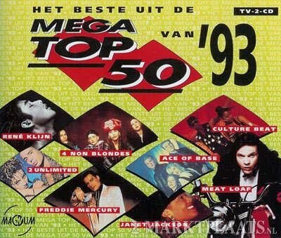 Het Beste Uit De Mega Top 50 Van '93 (2 CD) - 1