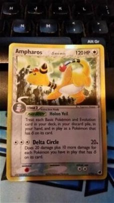 Ampharos 1/101 Holo  Ex Dragon Frontiers nm
