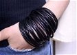 rubberen armbandjes zwart rubber armband gothic madonna - 4 - Thumbnail