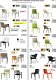 Dd Collectie kunststof stoelen Spaans design, div kleuren - 7 - Thumbnail