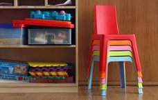 Design kinder stoelen Julieta div. kleuren stapelbaar