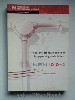[1996] NEN 1010-X-1996 Veiligheidsbepalingen laagspanningsinstallaties 8-delig, NNI #2 - 3