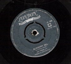 Fats Domino- Blueberry Hill- I Can't Go On--Dutch pressed vinylsingle 1957