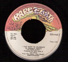 Rare Earth- I Just Want To Celebrate-  The Seed -Motown related viny single 1971