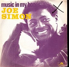 Joe Simon- Music In My Bones- Fire Burning-  SOUL R&B vinylsingle