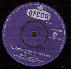 Dorus [Tom Manders]- De Crocus En De Hyacint- Me Auto- vinylsingle 1957