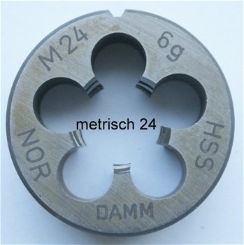 Snijplaat Metrisch 24 HSS - 1