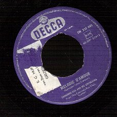 Edmundo Ros And His Orchestra  -Melodie D'Amour  -The Carnation Girl -vinylsingle 1958