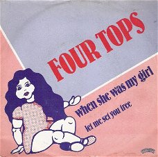 Four Tops- When She Was My Girl- -Motown Related-Soul R&B vinyl single