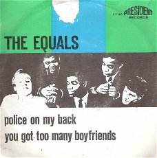 Equals -Police On My Back- 1969-RARE DUTCH-MOD GARAGE(CLASH)