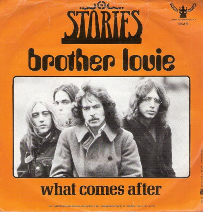 Stories -Brother Louie -1973 vinyl rock classic- single in Dutch PS - nr. 1
