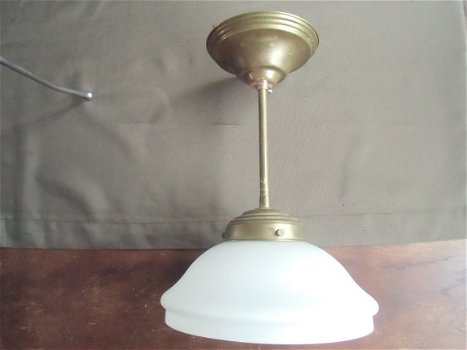 Kleine opaline hanglamp - 1