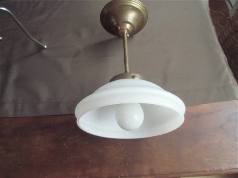 Kleine opaline hanglamp - 2