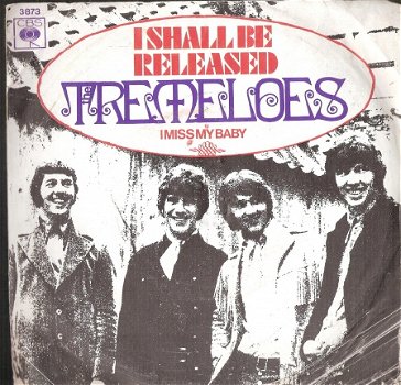 The Tremeloes - I Shall Be Released - I Miss My Baby - 1968 - vinyl single fotohoes -Dutch PS - 1