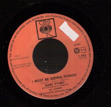 Gene Pitney - Save Our Love / I Must Be Seeing Things - 1965 vinyl single- SIXTIES TOPPER - 1