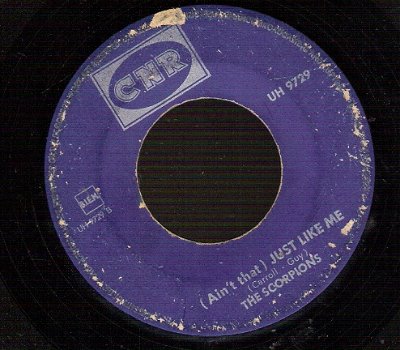 the Scorpions-Hello Josephine-Ain't Just Like Me-- 1964 vinyl single -SIXTIES TOPPER - 1