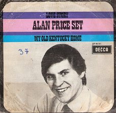 Alan Price - Love Story / My Old Kentucky Home  -1968   - vinyl single Dutch PS