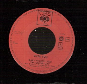 Gary Puckett and the Union Gap - Over You / If The Day Would Come - 1968 -vinyl single SIXTIES - 1