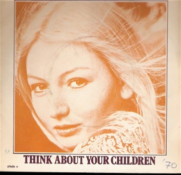 Mary Hopkin-Think About Your Children-Heritage-1970 Franse persing -vinyl single met fotohoes - 1