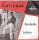 Cliff Richard - Maria No Mas / Tus Besos - 1963 met fotohoes vinylsingle - 1 - Thumbnail
