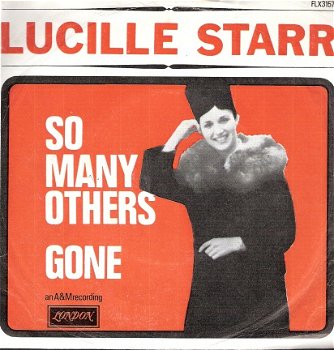 Lucille Starr - So Many Others / Gone - 1965 - vinyl single met fotohoes Dutch PS - 1