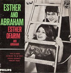Esther Ofarim and Abraham -  EP Esther Ofarim and Abraham [Freight Train  e.a.]  - 1963 -   Dutch PS