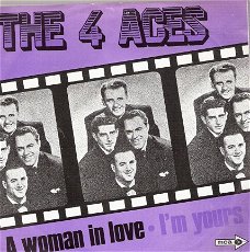 Four Aces- A Woman In Love&I'm Yours 50s