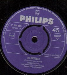 Liesbeth List  - In Oktober - Zolang - jaren 60 single
