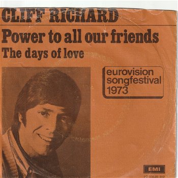 Cliff Richard -Power To All Our Friends -Eurovision Songcontest 1973 - 0