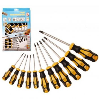 Torx Schroevendraaierset 11 Delig - 1