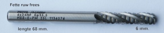 fette ruw frees 6 mm. - 1