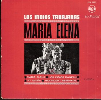 Los Indios Tabajaras -EP Maria Elena -met fotohoes - 1