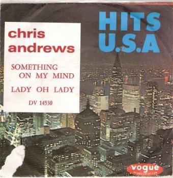 Chris Andrews -Something On My Mind	-FOTOHOES - 1966 - 1