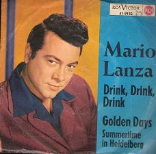 Mario Lanza –- Drink, Drink, Drink -single Fotohoes