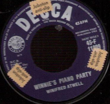 Winifred Atwell - Winnie's Piano Party -Ragtime/Honky Tonk - 1