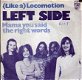 Left Side - (Like A ) Locomotion -Nederbeat 1973 - 1 - Thumbnail