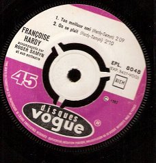 Francoise Hardy -EP_Ton Meilleur Ami  -(Vinyl EP) jaren 60
