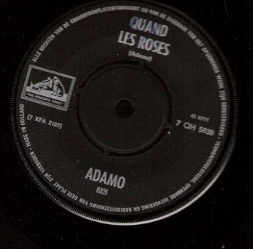 Adamo - Quand Les Roses - Si Jamais - -1964 - 1
