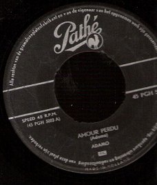 Adamo  -Amour Perdu - Sans Toi mamie -vinylsingle 1963