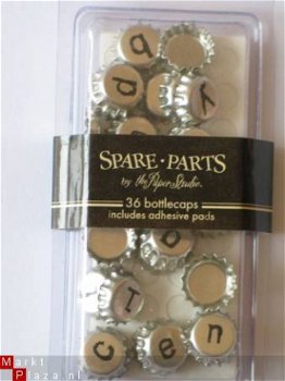 Spare-parts bottle caps alpha silver - 1