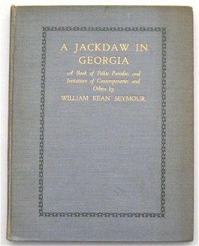 A Jackdaw in Georgia 1923 Seymour - Gesigneerd - 1