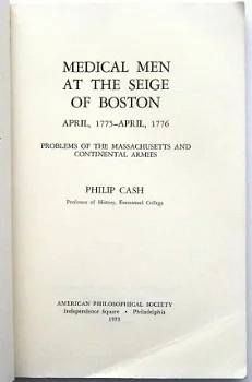 Medical Men at the Siege of Boston PB Cash - Gesigneerd - 3